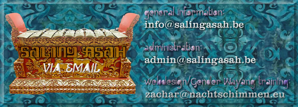 SALING ASAH Contact Info via email